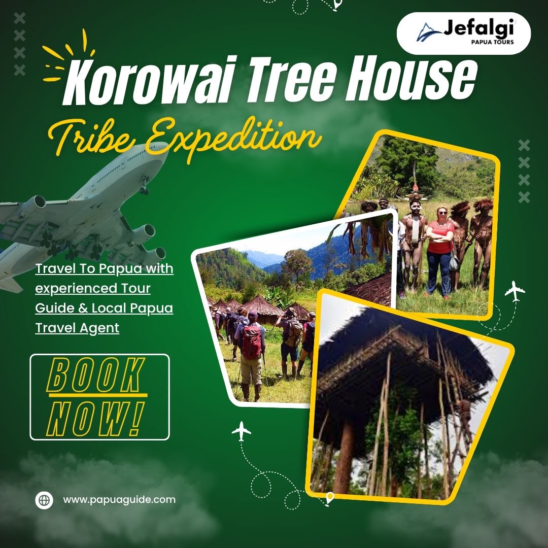 Korowai Tree House Tribe Expedition in Papua